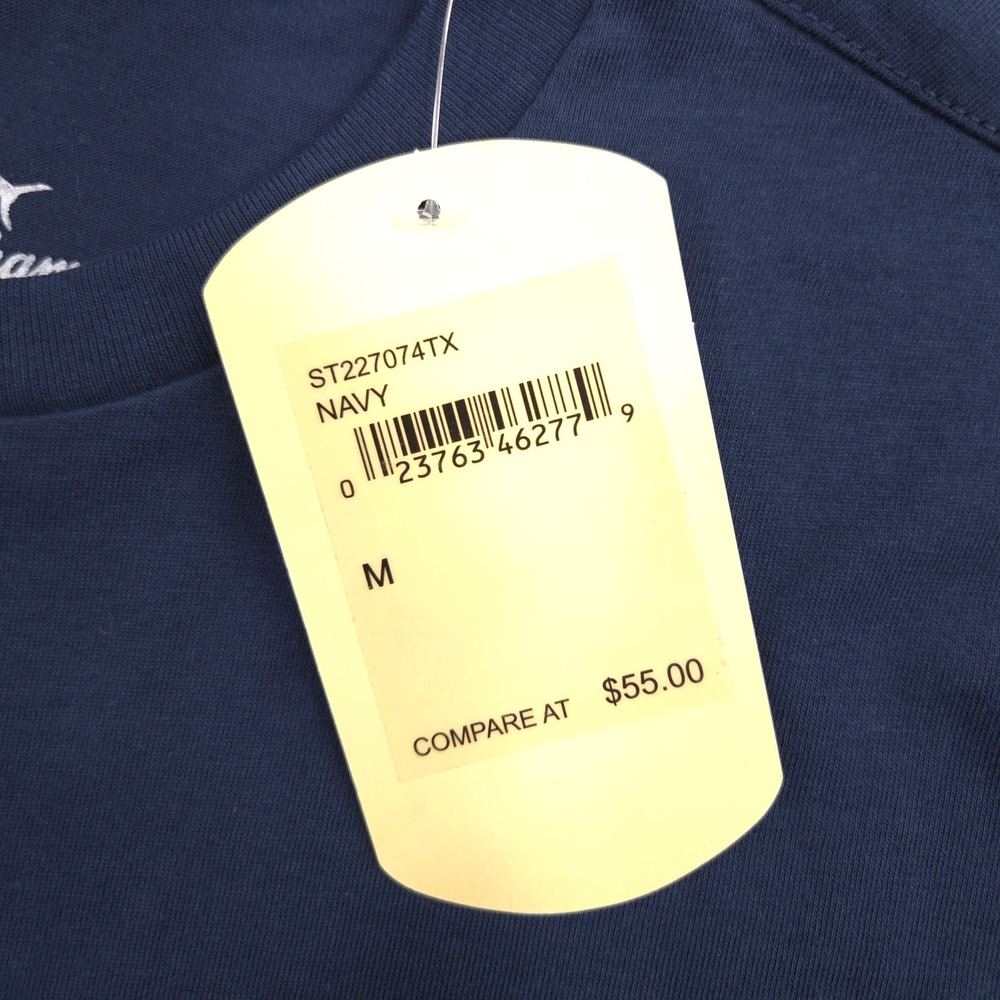 Tommy Bahama T Shirt Mens M Navy Tequila Lime Cocktails Graphic Short Sleeve NEW - Picture 10 of 10
